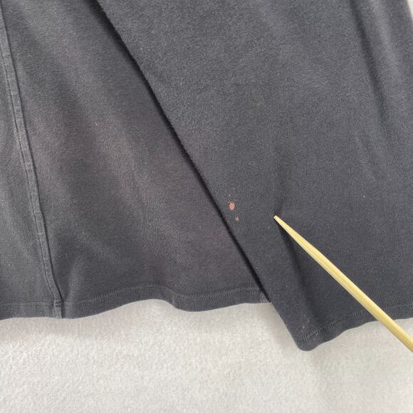 EILEEN FISHER Jacket XL Cotton Stretch Jersey Track Full Zip Sweatshirt Gray USA - Picture 13 of 14